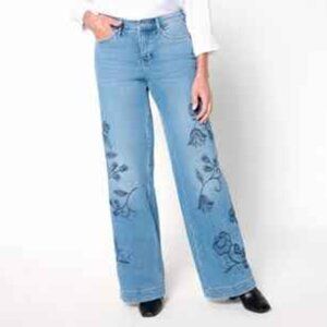 NYDJ wide leg Teresa jeans